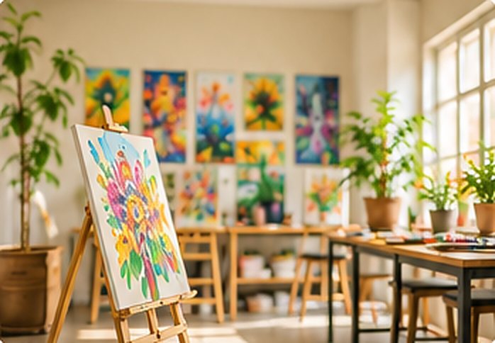 The Kalalaya Fine Arts studio