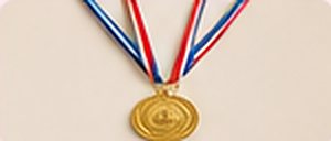 Medal awarded to a student