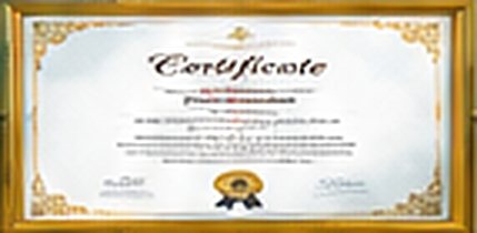 Certificate (sample placeholder)